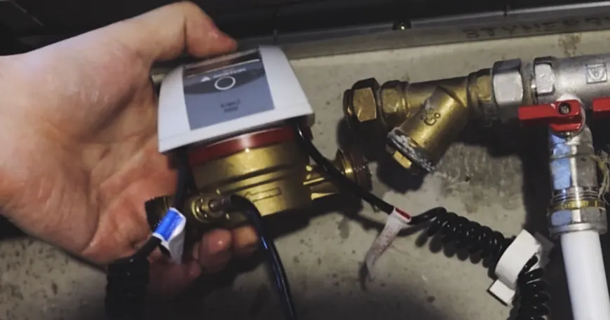 Замена батарейки в теплосчетчике elf, elf-m apator