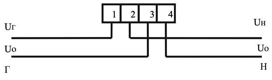 Схема подключения счетчика электроэнергии СЕ208 Энергомера